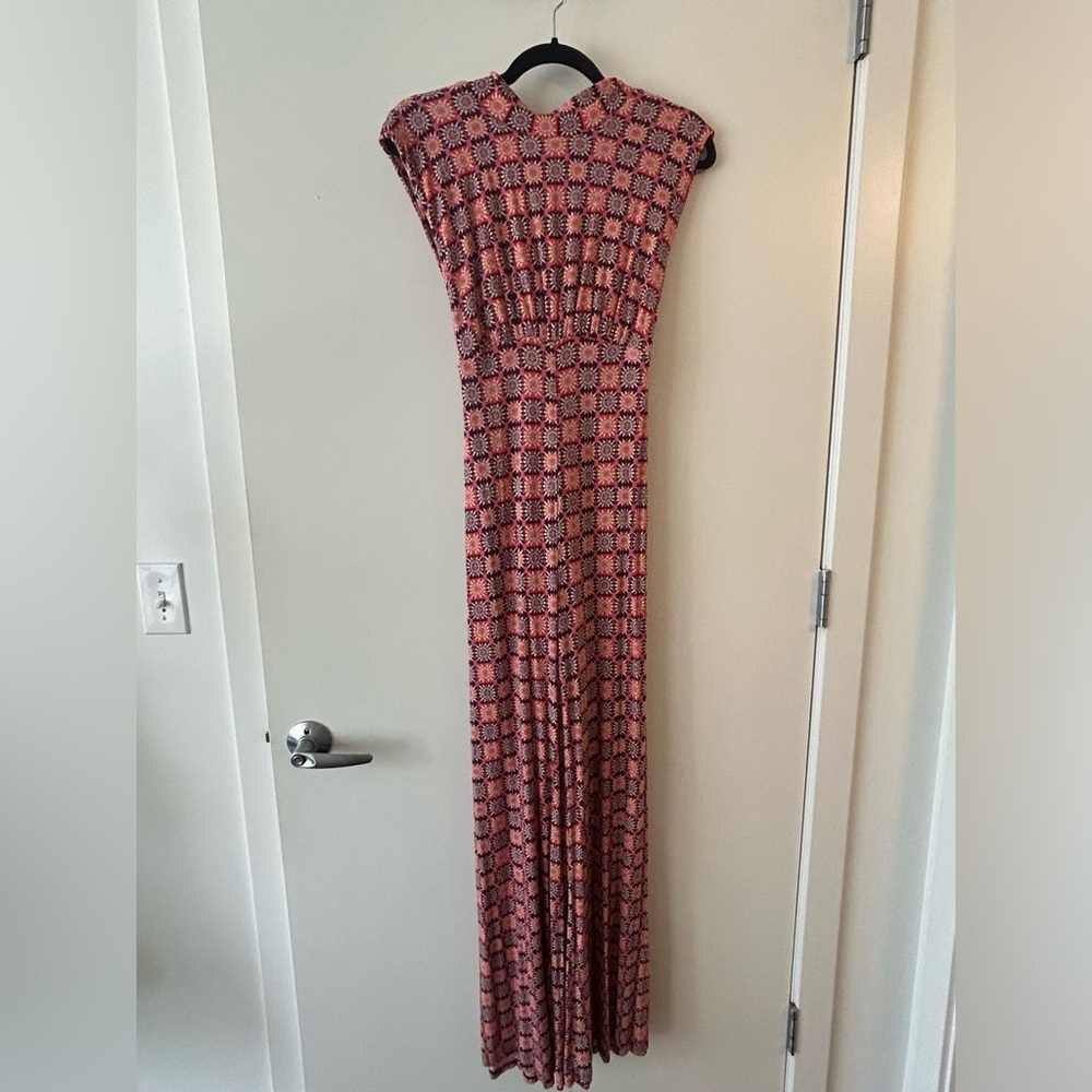 Free People Vibe Check One-Piece in Retro Red